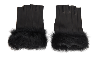 YSL Fingerless Gloves, front view